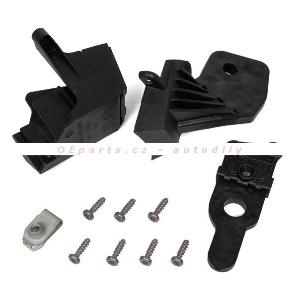 Originál 1614312680 Repair Kit, headlight (bracket) pro CITROËN/PEUGEOT EXPERT TRAVELLER SPACETOURER