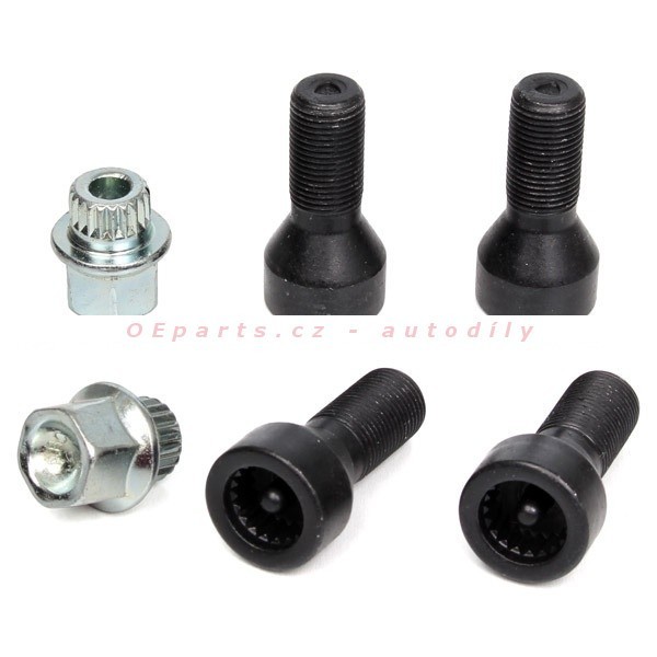 Originál 36136776076 Zámek kola pro BMW / MINI F20 F30 F10 F01 X3 X4 X5 X6