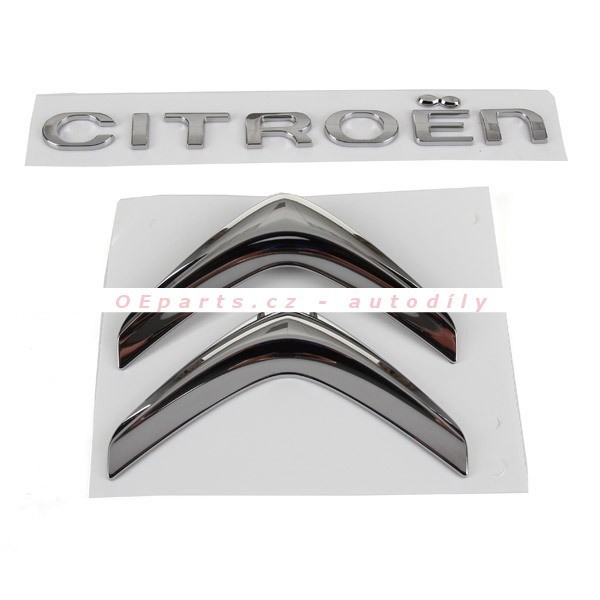 Originál 9800743480 Znak zadních dveří pro CITROËN/PEUGEOT C3 II