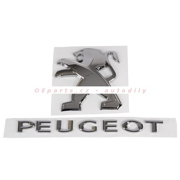 Originál 96788716DX Znak zadních dveří pro CITROËN/PEUGEOT 2008 03.13-