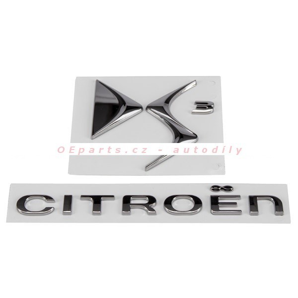 Originál 9805400580 Znak pro CITROËN/PEUGEOT DS3