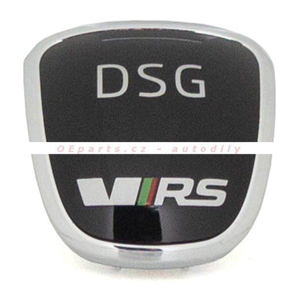 Originál 5E0713146F Cap, gear shift lever knob pro VW 6-GANG DSG RS DESIGN