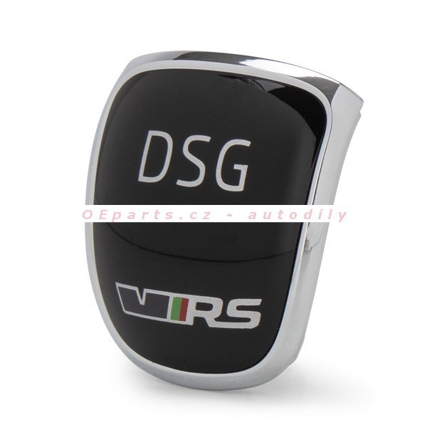 Originál 5E0713146E Cap, gear shift lever knob pro VW SKODA DSG RS